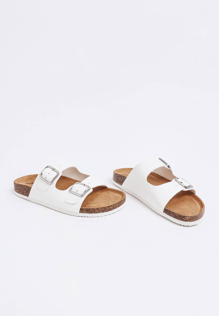 London Rag Gloriosa The Double Strap Slide Sandals