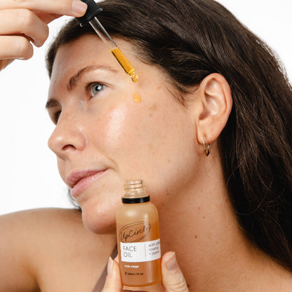 UpCircle Hydrating Collagen Boost Vegan Organic Coffee Face Oil