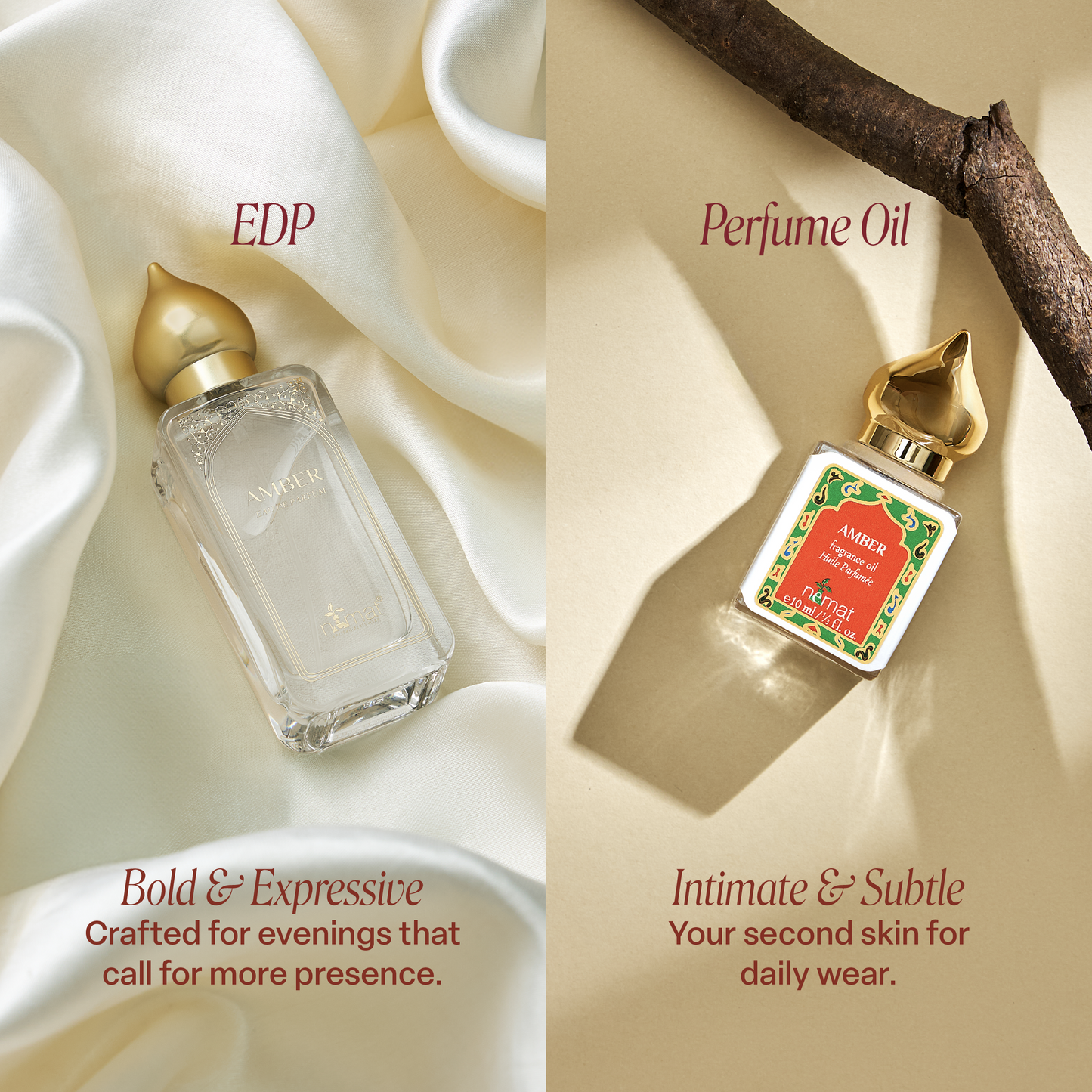 Nemat Amber Perfume Oil 10 ml Roll-on