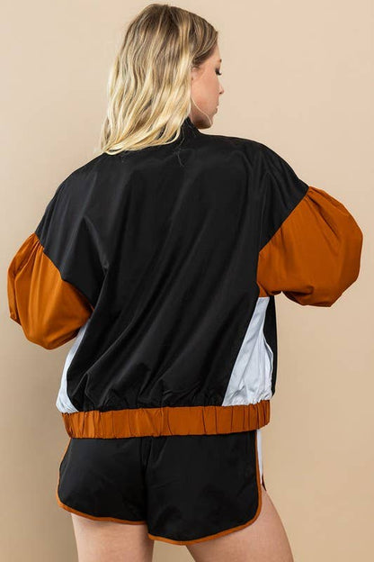 Multi Color Activewear Jacket