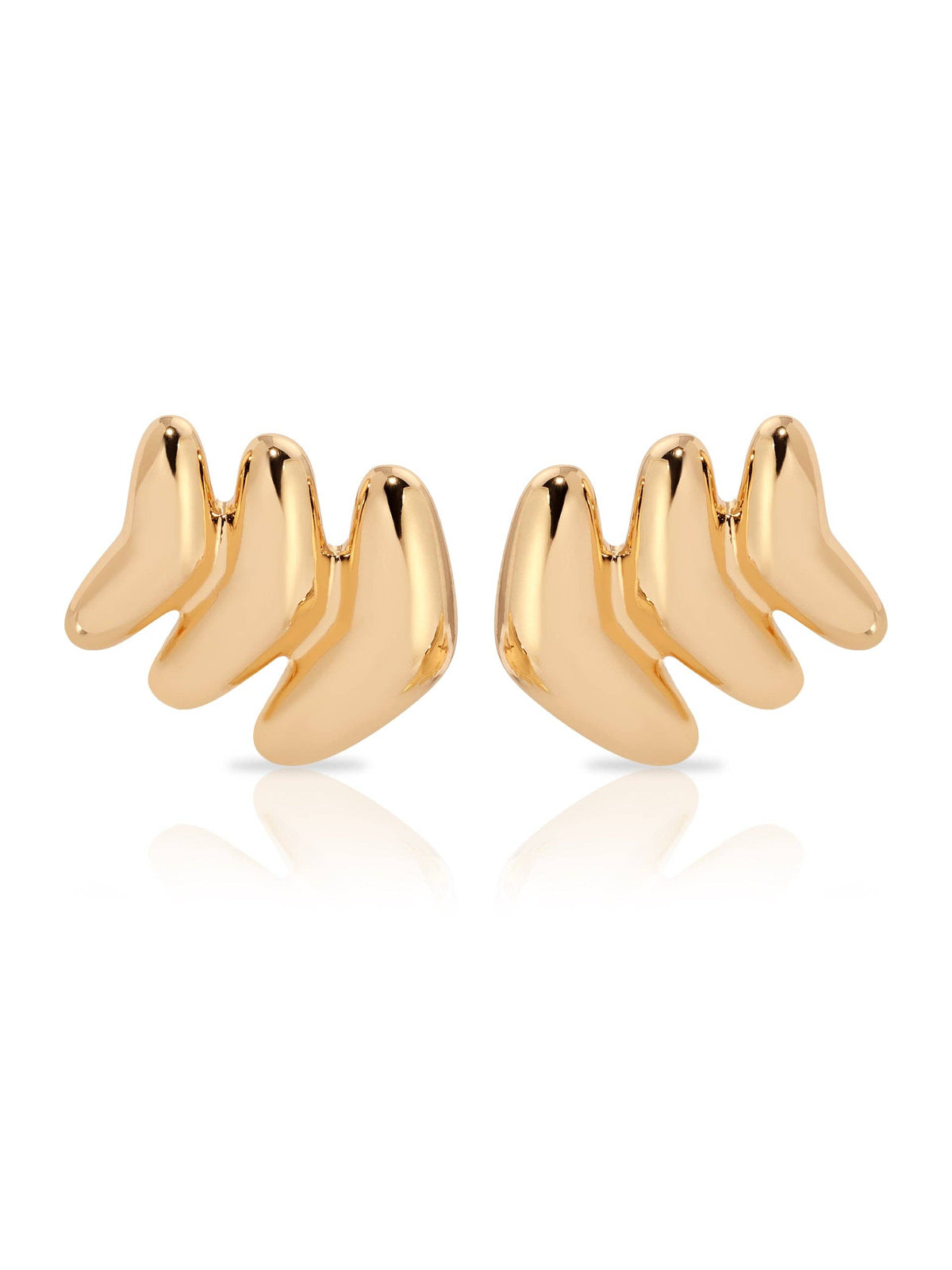 Ettika Metal Moderna Studs