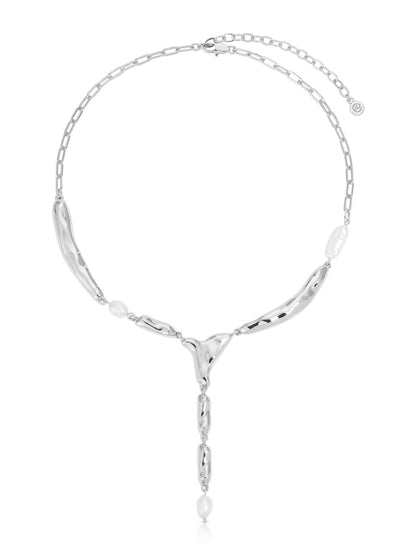 Ettika Liquid Melt and Pearl Lariat