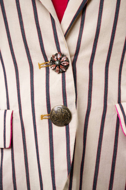 Aratta Derby Princess Stripes Blazer