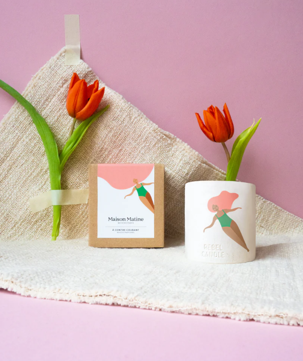 A Contre Courant - Scented Candle 160gr by Maison Matine