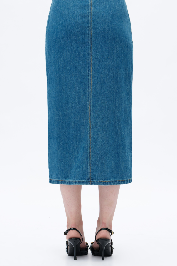 Bayeas Julia Cardigan Relaxed Fit Denim Dress