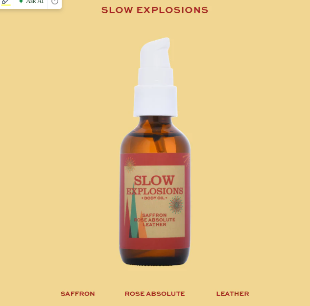 Slow Explosions - Hydrating Body Oil