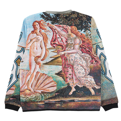 Veryrare by Raf Reyes Birth of Venus Botticelli Long Sleeve Sweater