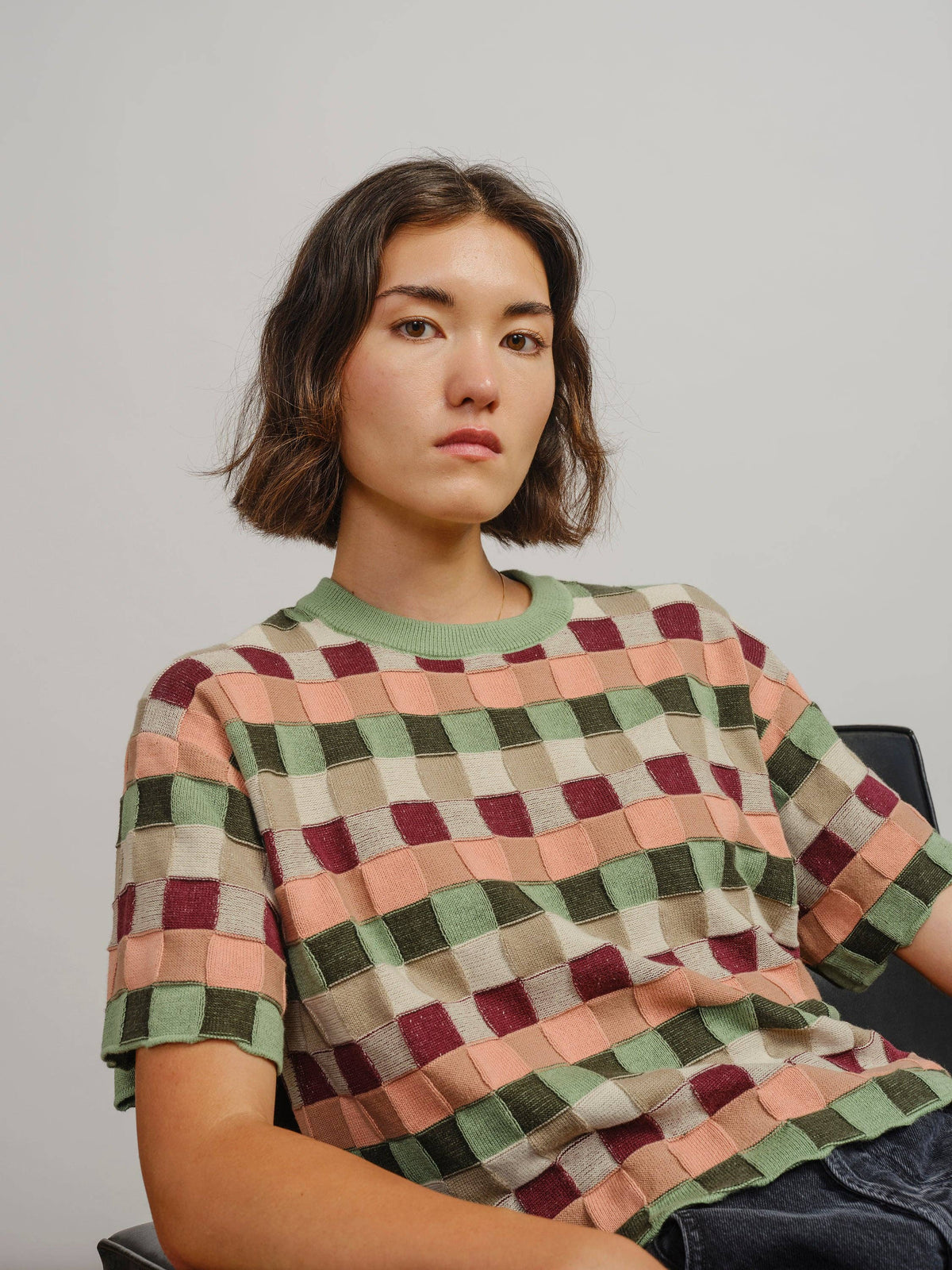 The Endery Sonia Sweater Tee in the Zephyr Palette