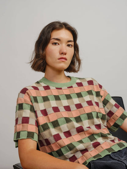 The Endery Sonia Sweater Tee in the Zephyr Palette