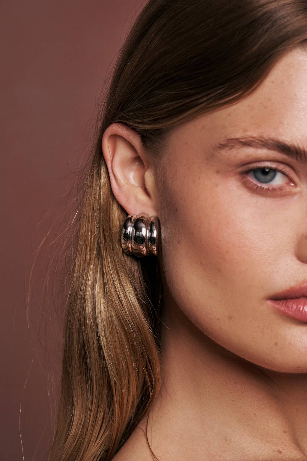 Elsa Shield Earrings