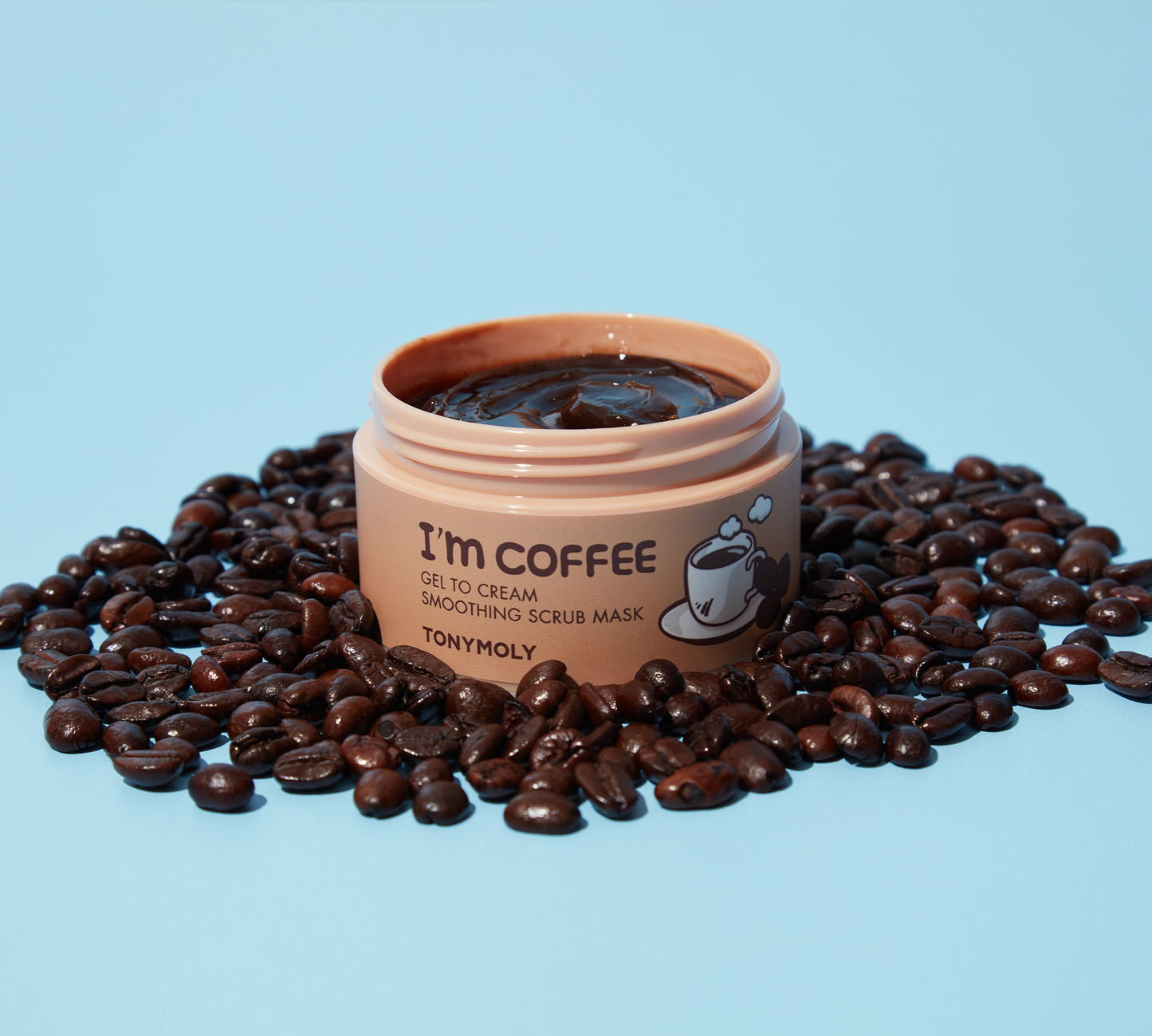 I'm Coffee Gel To Cream Smoothing Scrub Mask