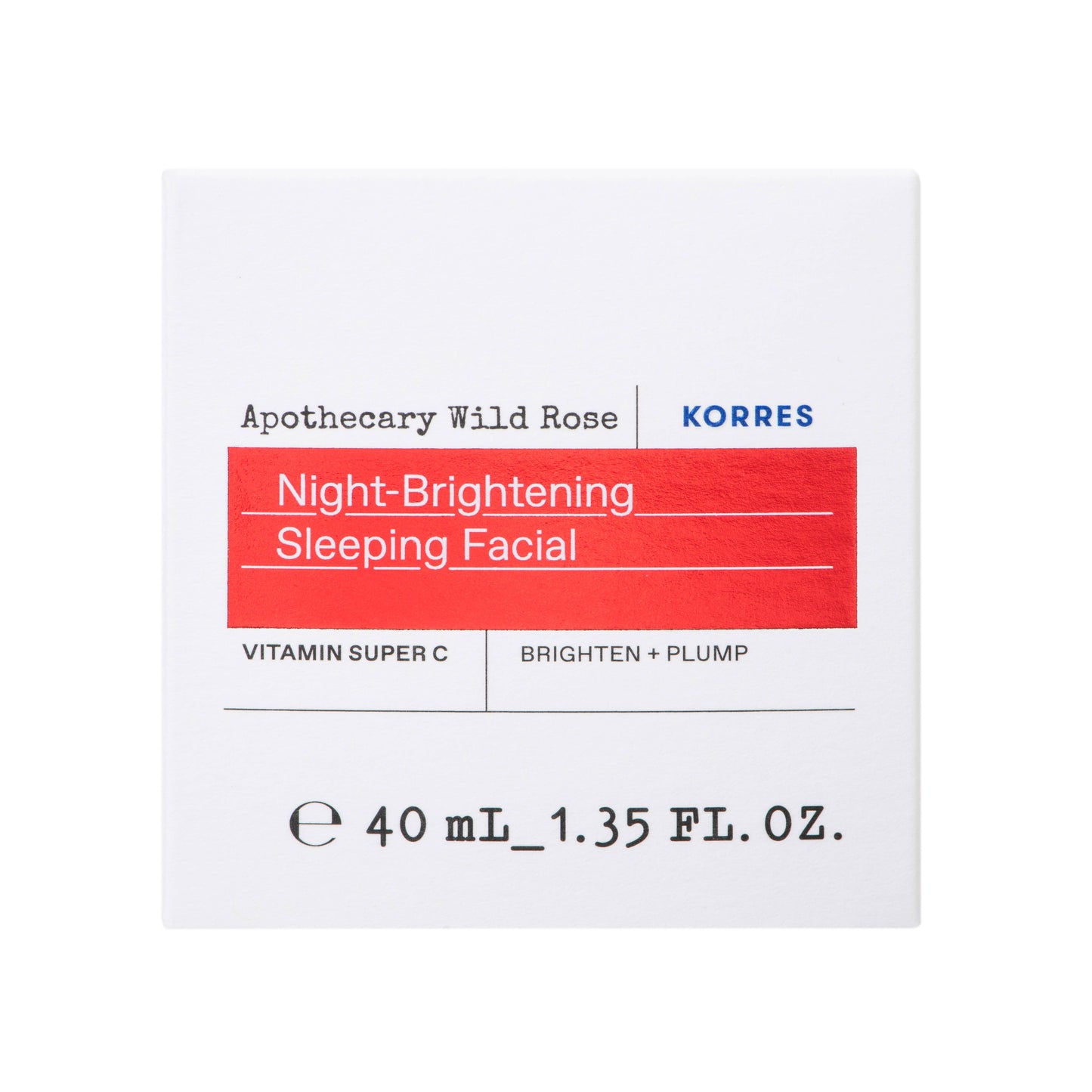 Korres Apothecary Wild Rose Sleeping Facial