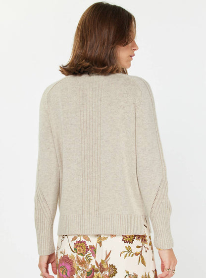 Current Air Cashmere Blend Turtleneck Sweater