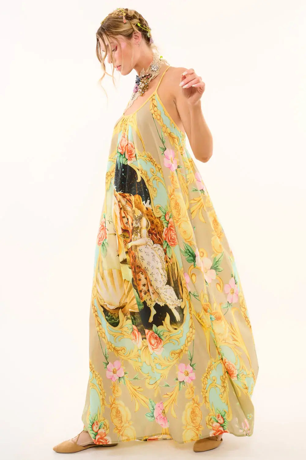 Aratta Birth of Venus Maxi Dress