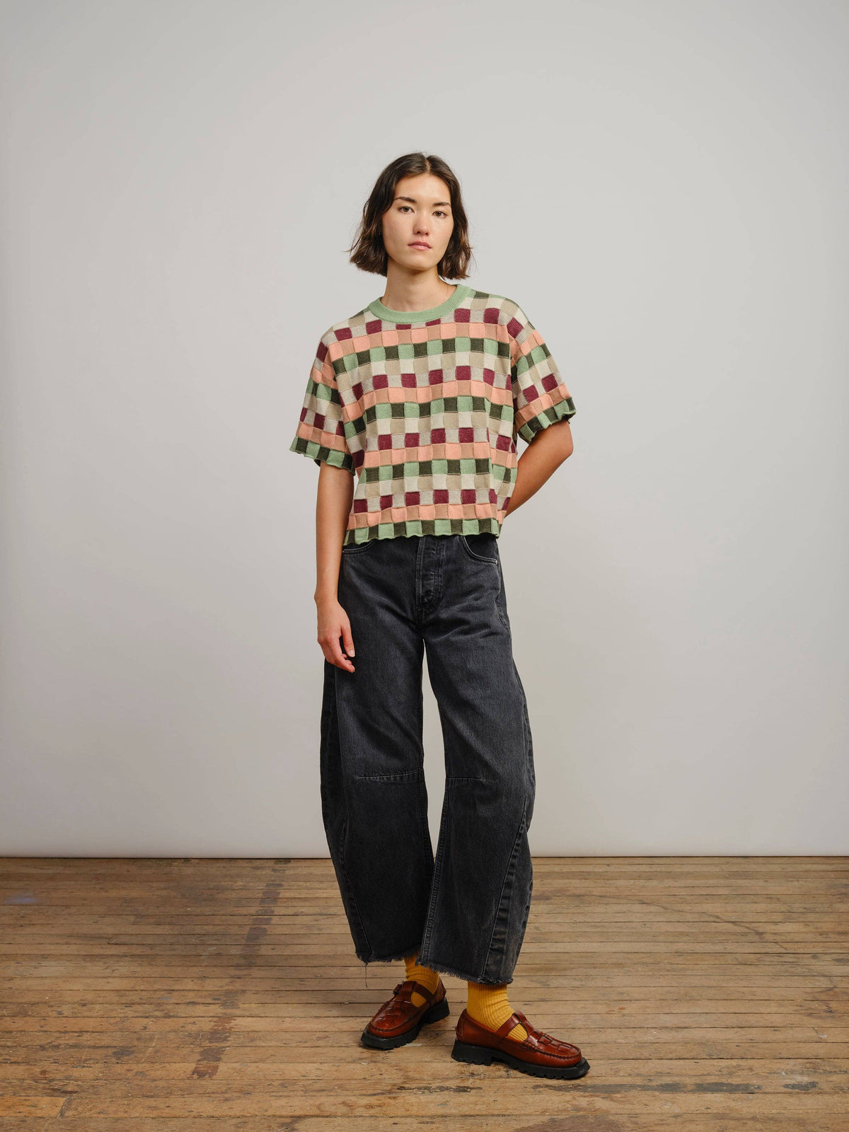 The Endery Sonia Sweater Tee in the Zephyr Palette