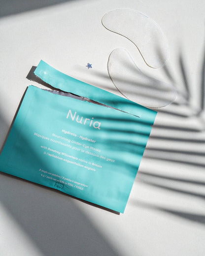 Nuria Beauty Hydrate Nourishing Under-Eye Masks