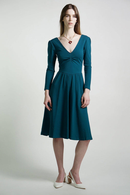 Kristinit Teal Pina Ballet Dress