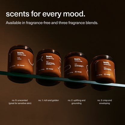 Maude Burn no. 3 - Body Massage Candle Eucalyptus and Sandalwood Scent