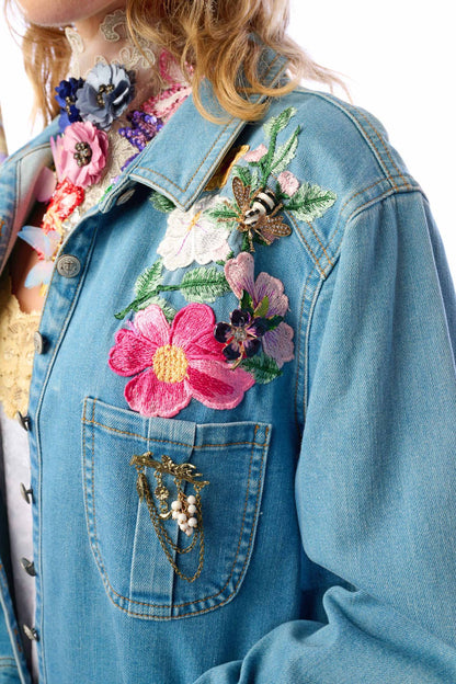 Aratta Celine Maxi Shirt | Floral Button Down | Floral Shirt Dress