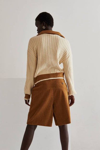 Crescent - Myrtle Corduroy Bermuda Shorts