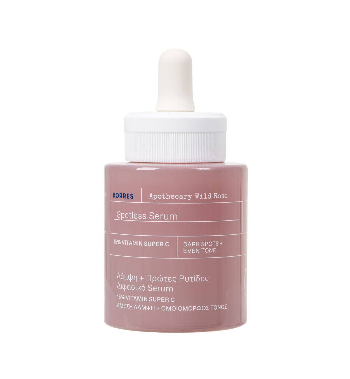 Korres Apothecary Wild Rose 15% Vitamin C Spotless Serum