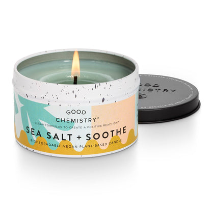 Sea Salt + Soothe Recyclable Tin Candle