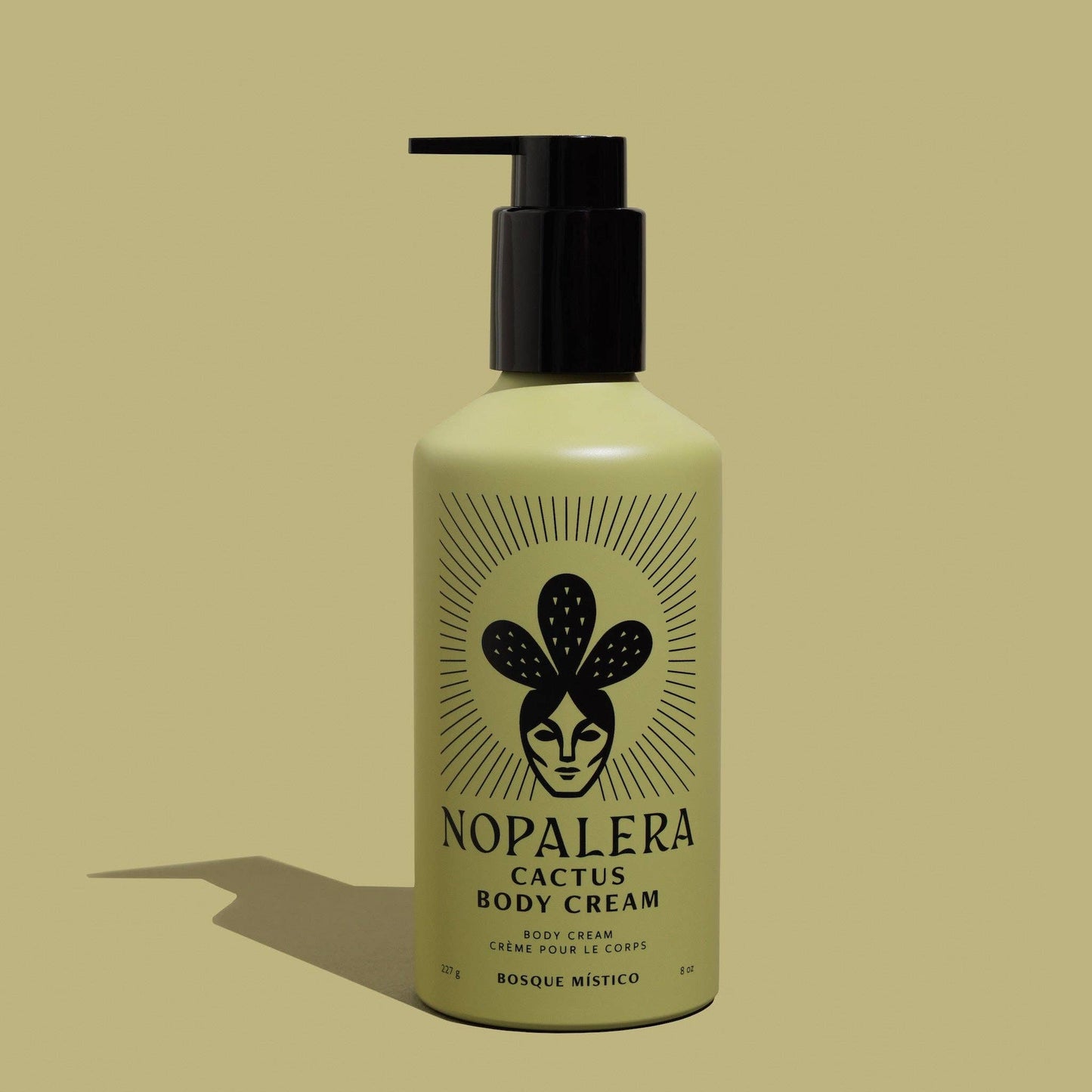 Nopalera Cactus Body Cream - Bosque Místico 8 oz | 227 g aluminum bottle