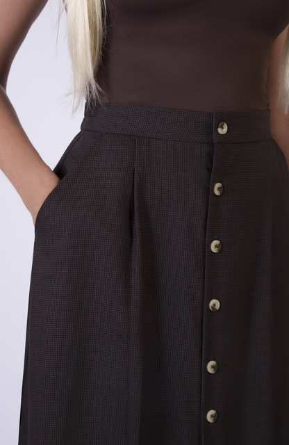 The Wool Midi Skirt