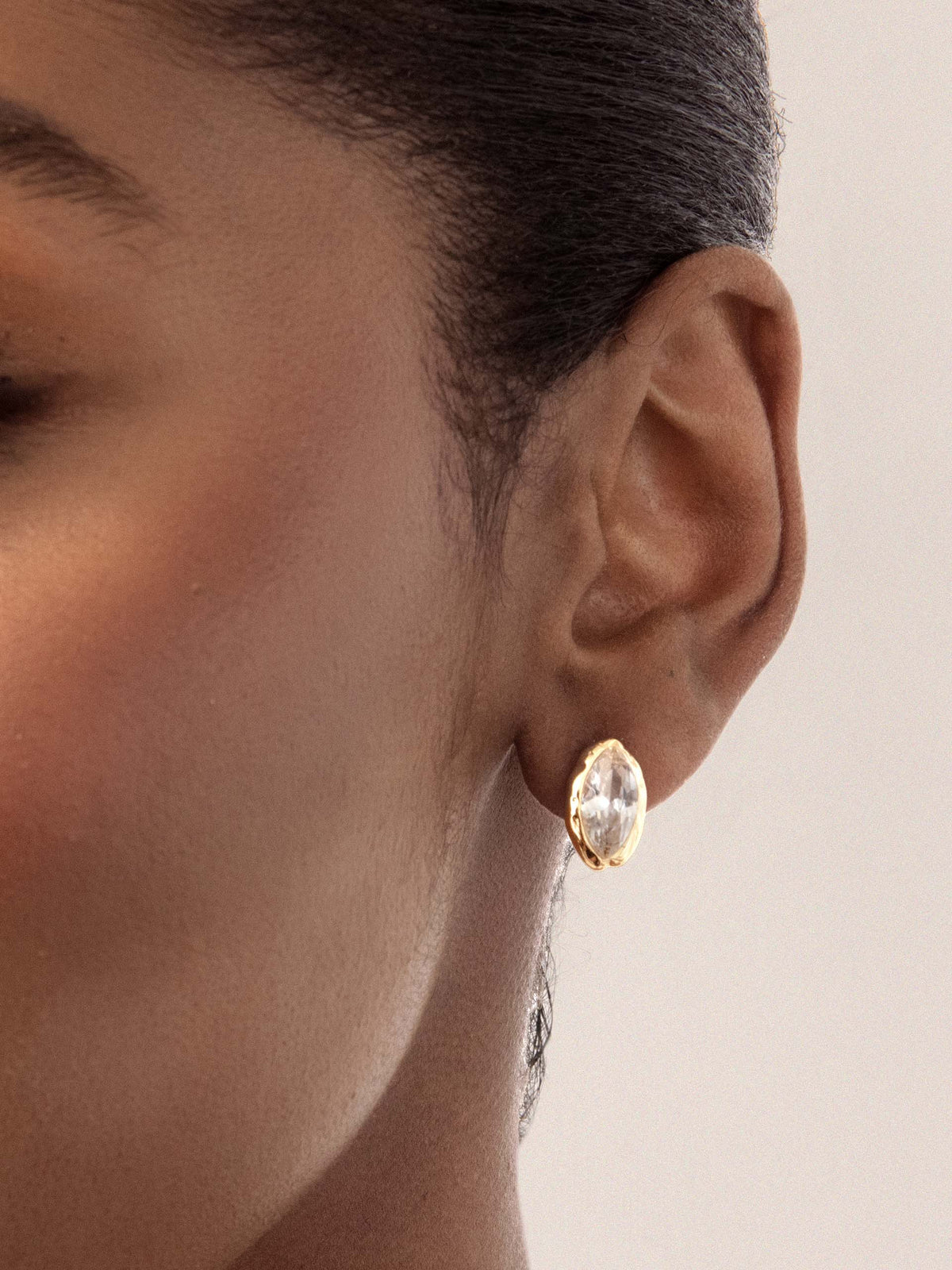 Ettika Crystal Luxe Mini Stud Earrings