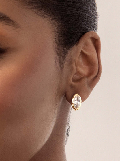 Ettika Crystal Luxe Mini Stud Earrings
