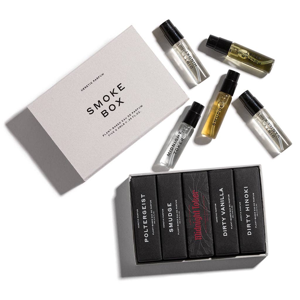 THE SMOKE BOX Discovery Set by Heretic Parfum 5 x 2 ml