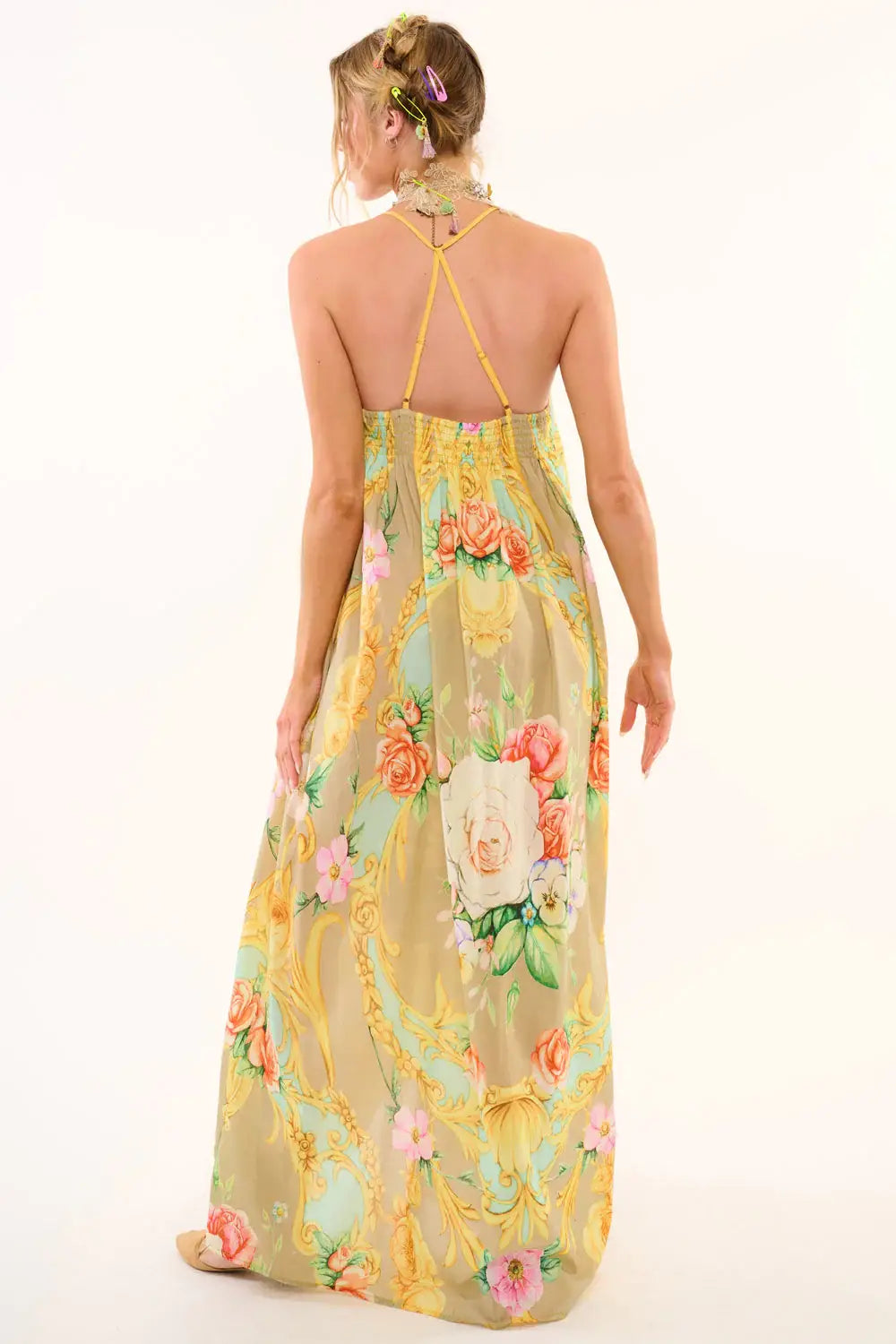 Aratta Birth of Venus Maxi Dress