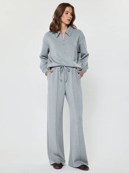 Current Air Wide Leg Modal Drawstring Sweatpants