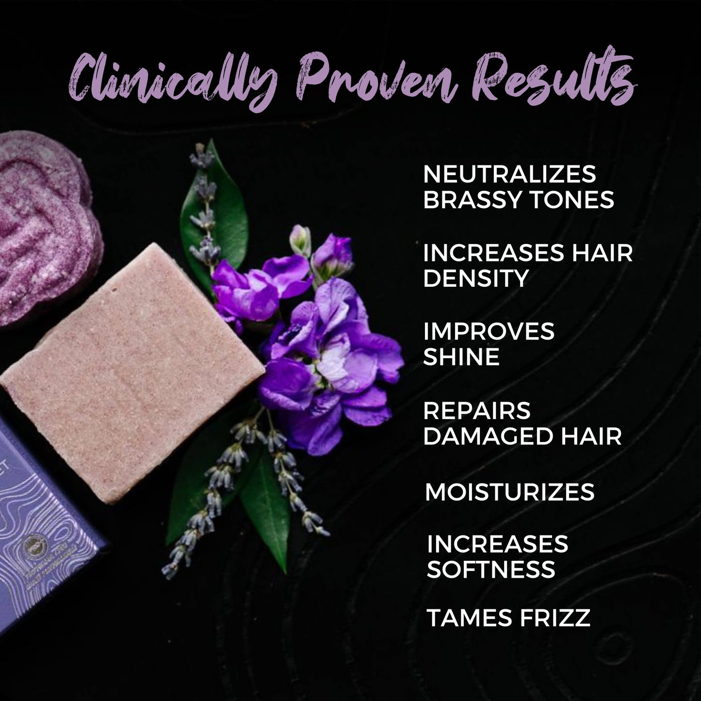 Rice Water Conditioner Bar | Purple Toning | All Hair