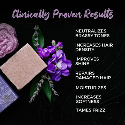 Rice Water Conditioner Bar | Purple Toning | All Hair