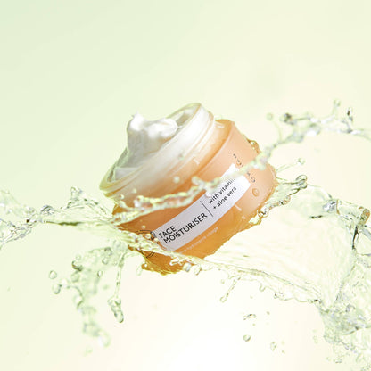 UpCircle Eco Face Moisturizer Cream with Vitamin E and Aloe Vera