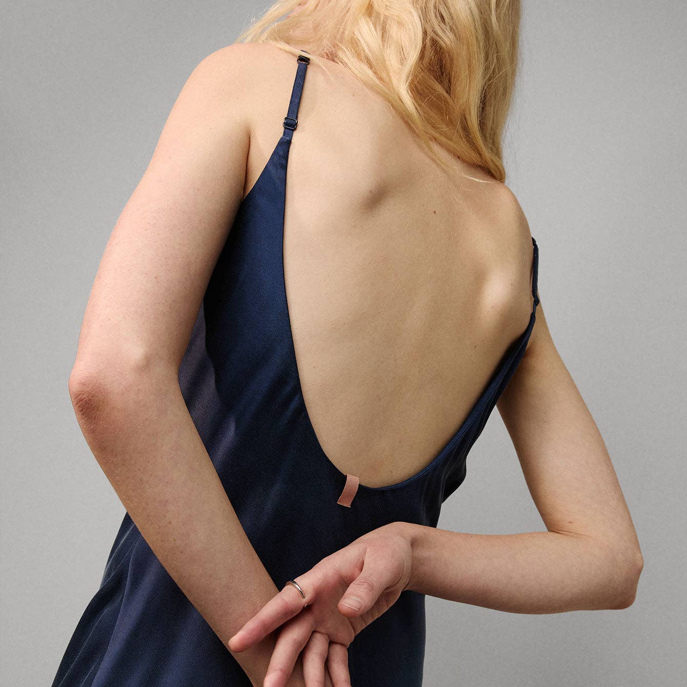 Washable Silk Bias Slip Dress