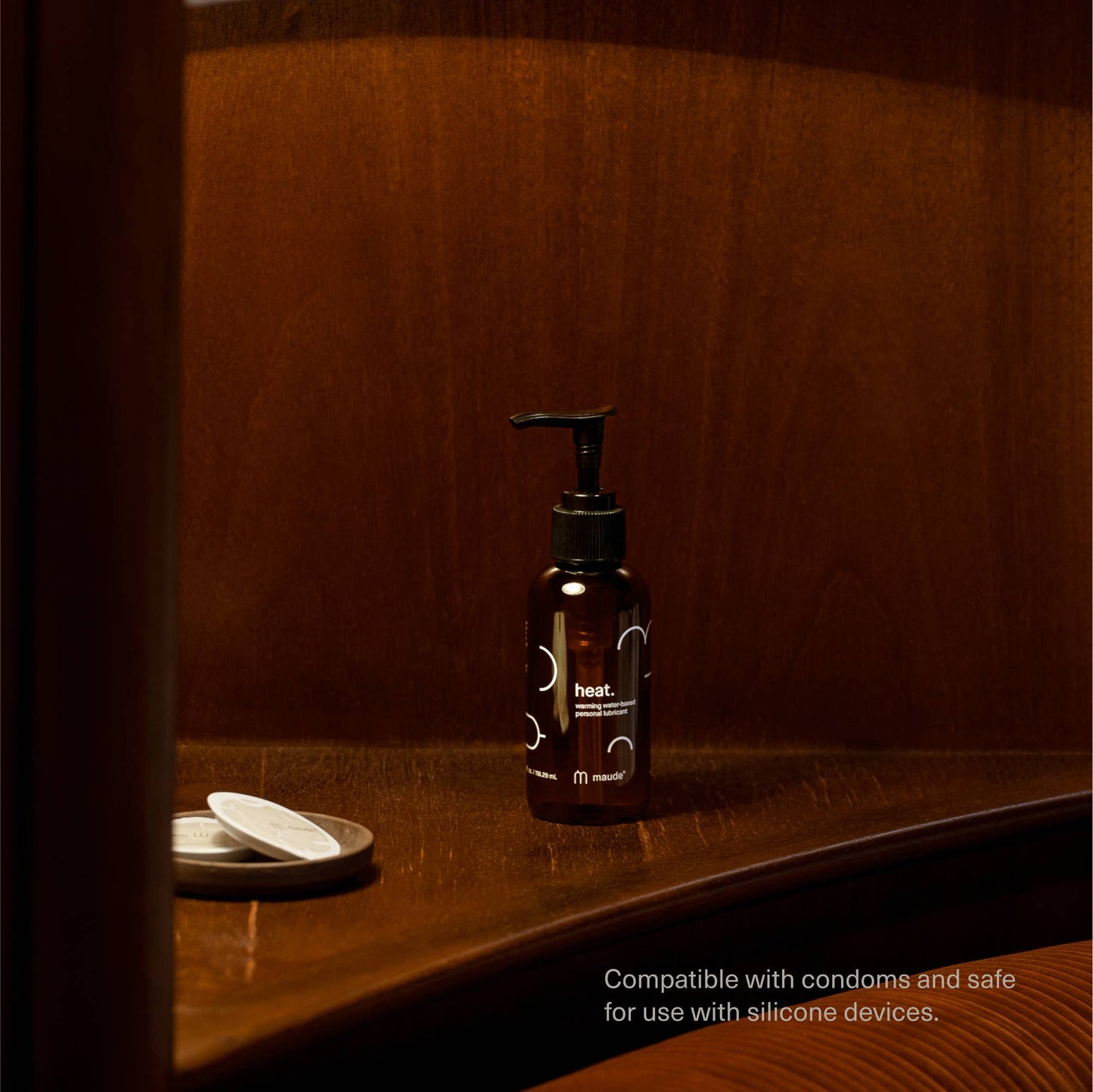 Maude Warming Water-based Personal Lubricant Heat 4 oz