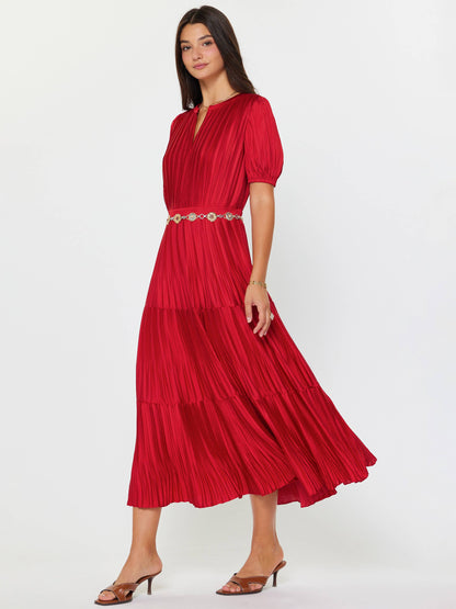 Current Air Pleated Maxi Dress