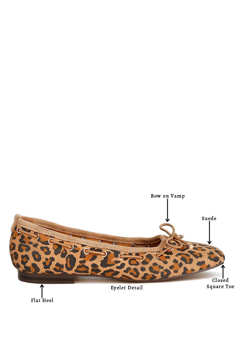 London Rag Darlow Drawstring Bow Ballerinas
