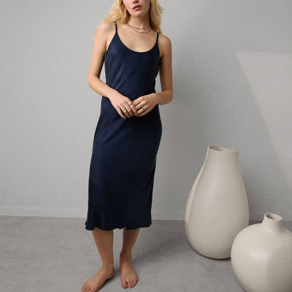 Washable Silk Bias Slip Dress