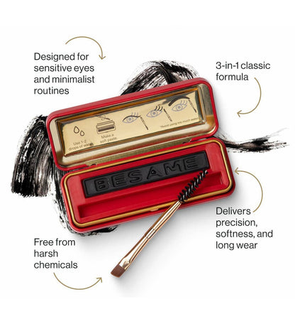 Black Cake Mascara, liner & brow