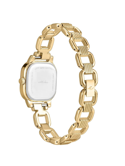Ettika Classic Square Gold Bracelet Watch