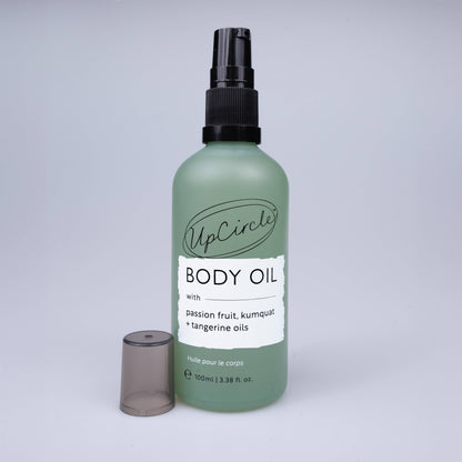 UpCircle Luxury Body Oil with Passionfruit and Tangerine