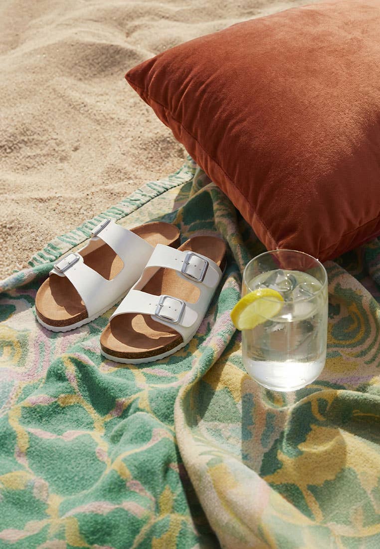 London Rag Gloriosa The Double Strap Slide Sandals