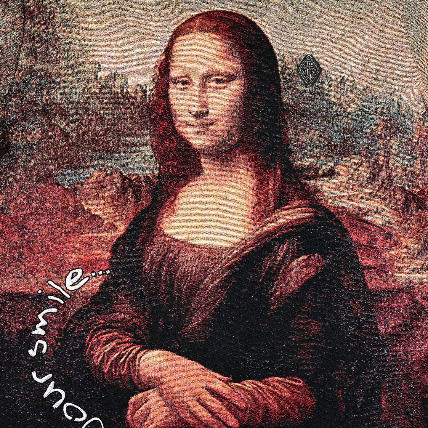 VERYRARE Long Sleeve Jacquard Mona Lisa Sweater