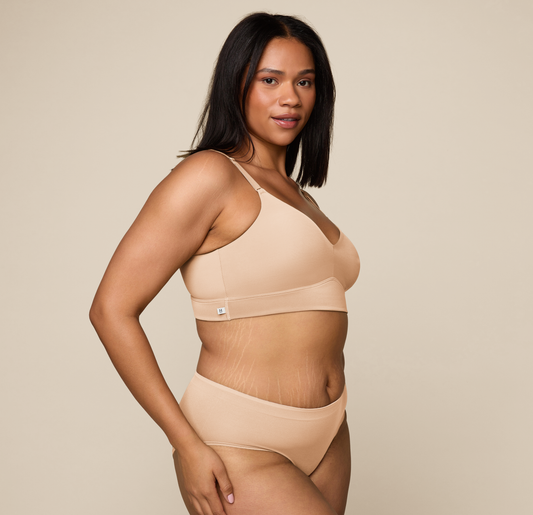 Harper Wilde Bliss Triangle Bralette - Beige