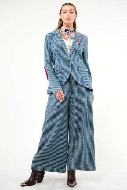 Aratta Alaia Stripe Denim Pants