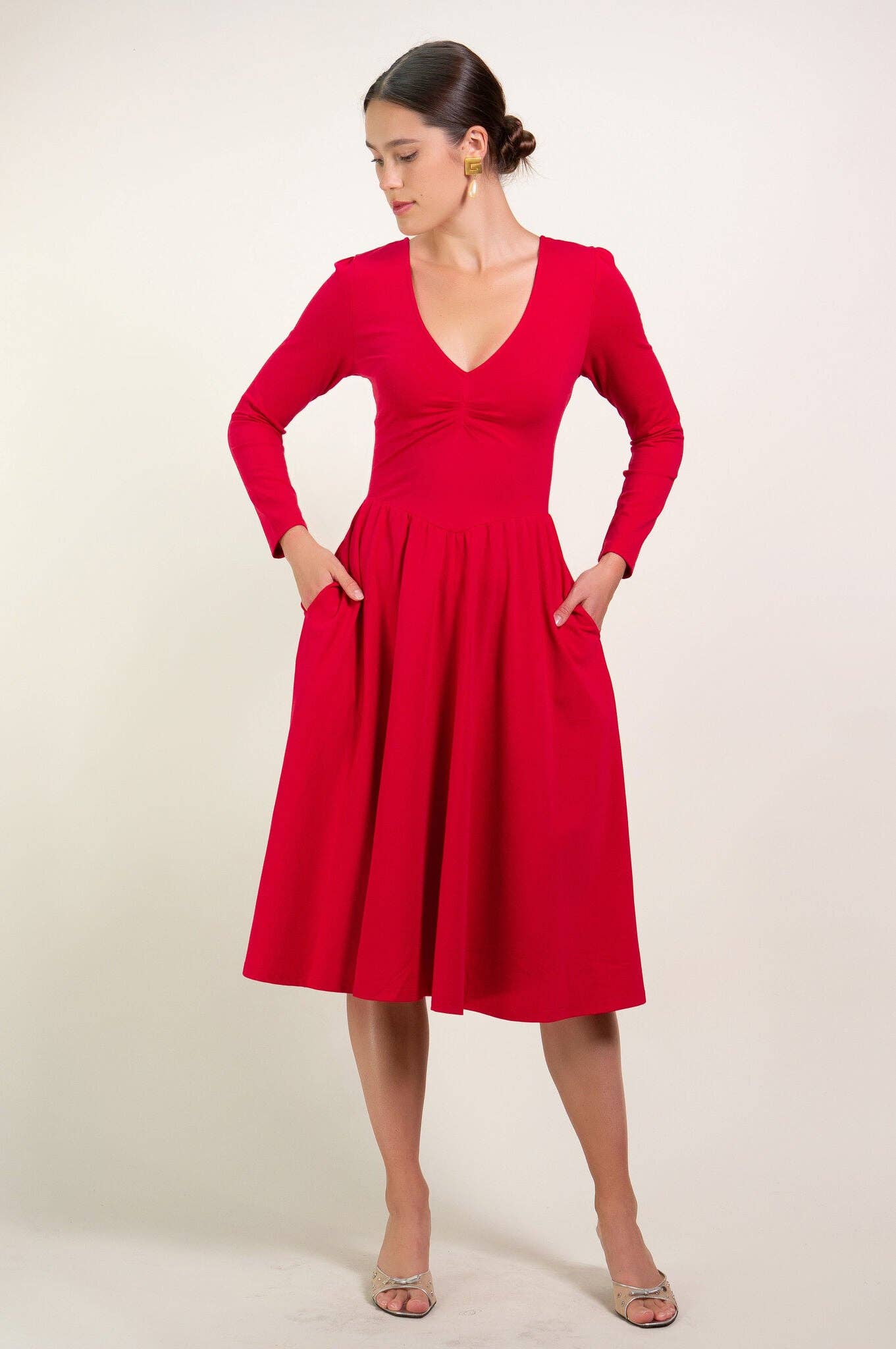Kristinit Red Pina Ballet Dress
