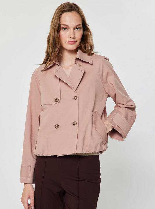 Current Air Cotton Short Trench Jacket